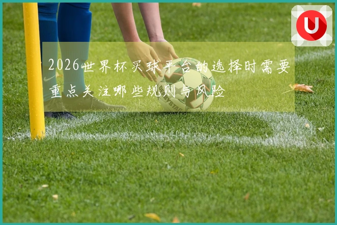 2026世界杯买球平台的选择时需要重点关注哪些规则与风险