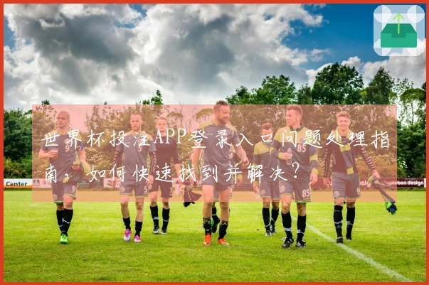 世界杯投注APP登录入口问题处理指南，如何快速找到并解决？
