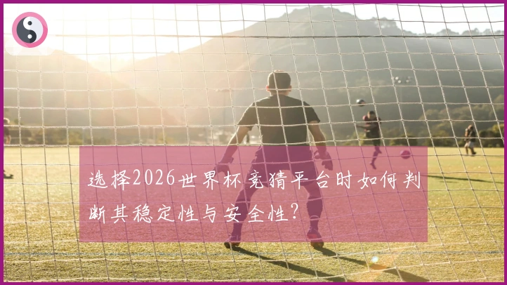 选择2026世界杯竞猜平台时如何判断其稳定性与安全性？
